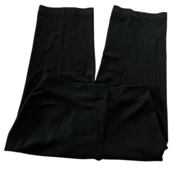 Chicos Pants Womens 2 Wide Leg Flat Front Minimalist Casual Officewear Trouser - Picture 5 of 9